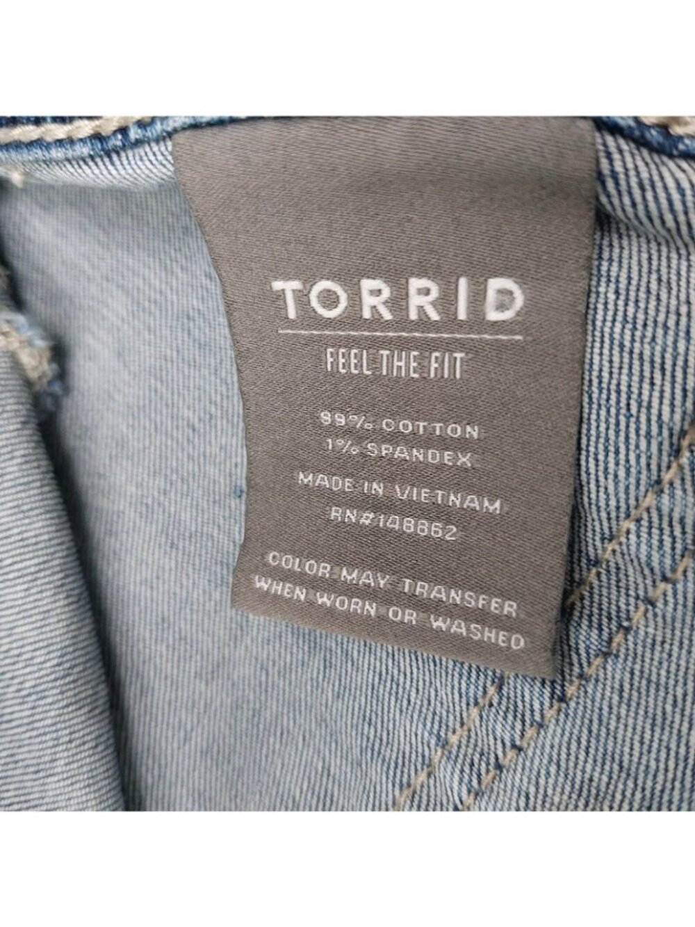 Womens Torrid Jeans Size 28 S Boyfriend Straight - Picture 10 of 12